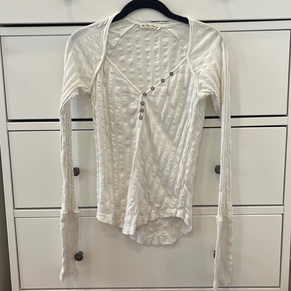 White Long Sleeve Shirt